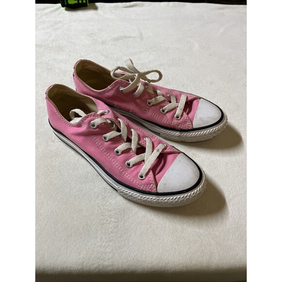 Converse Chuck Taylor All Star Pink Canvas Shoes Sneakers Youth Size US Size 3 - Picture 6 of 8